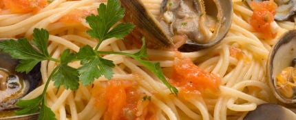 Espaguetis con Almejas