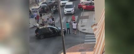 Una pelea multitudinaria en Estepona