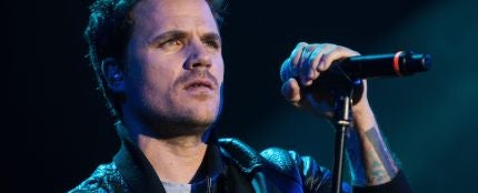 El cantante Dani Martín en un concierto 
