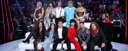 Los concursantes en la gala 2 de 'Tu cara me suena'.