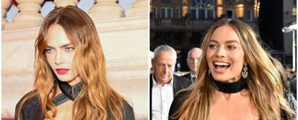 Cara Delevingne y Margot Robbie 