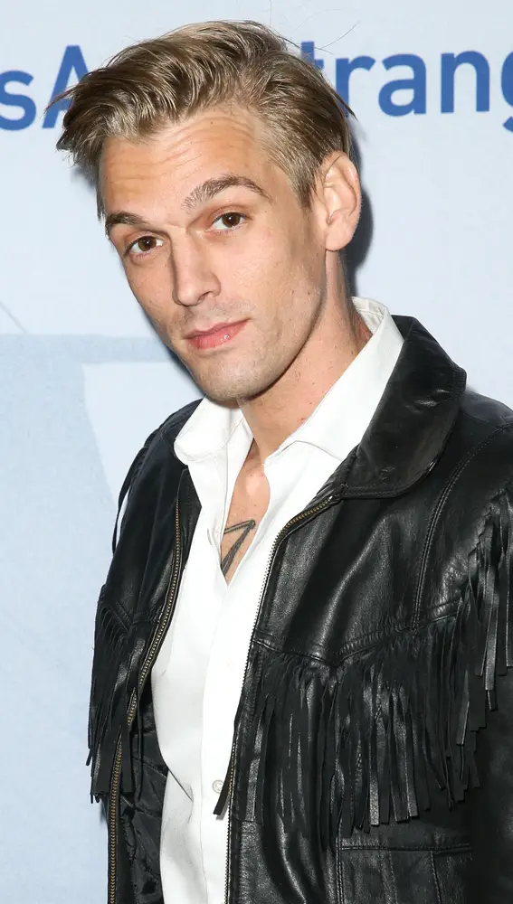 El cantante Aaron Carter, hermano de Nick Carter. El cantante Aaron Carter, hermano de Nick Carter.