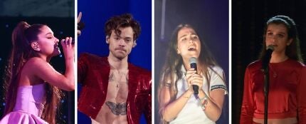 Ariana Grande, Harry Styles, Rigoberta Bandini y Amaia.