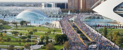 Gran participación Maratón de Valencia