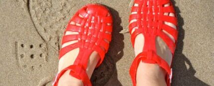 Sandalias tipo cangrejeras