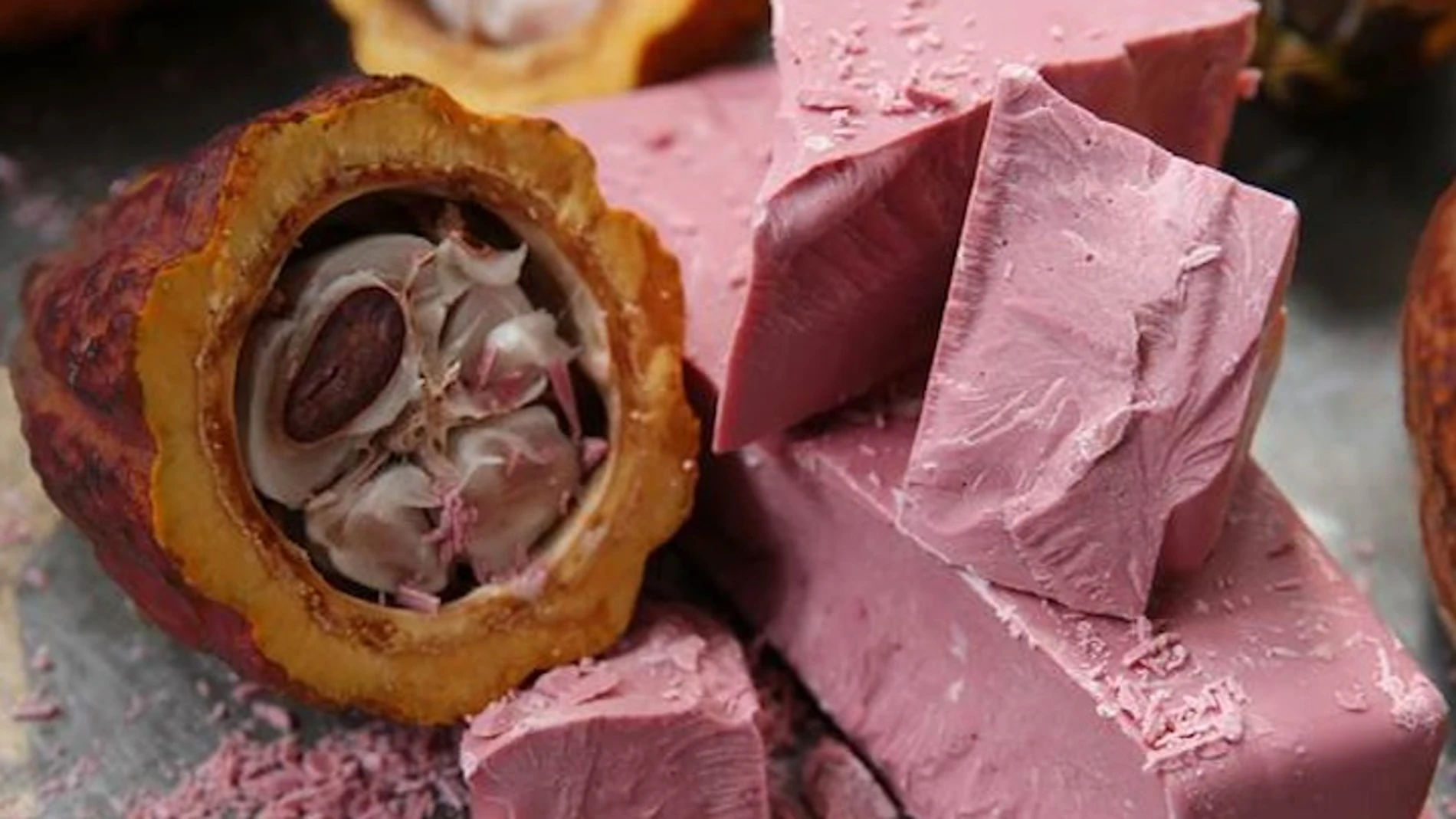 La semilla del cacao Ruby, responsable del chocolate rosa La semilla del cacao Ruby, responsable del chocolate rosa