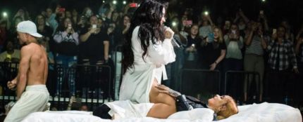 El momentazo hot entre Demi Lovato y Kehlani