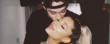 Ariana Grande y Pete Davidson 