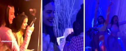 Rosalía en la fiesta de cumpleaños de Stormi, la hija de Kylie Jenner Rosalía en la fiesta de cumpleaños de Stormi, la hija de Kylie Jenner