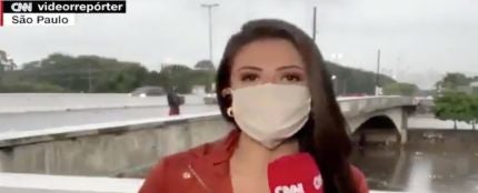 La reportera atracada
