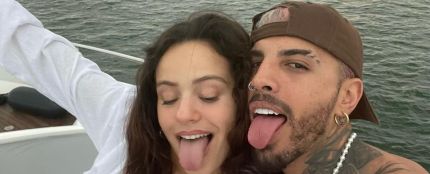 Rosalía junto a Rauw Alejandro Rosalía junto a Rauw Alejandro