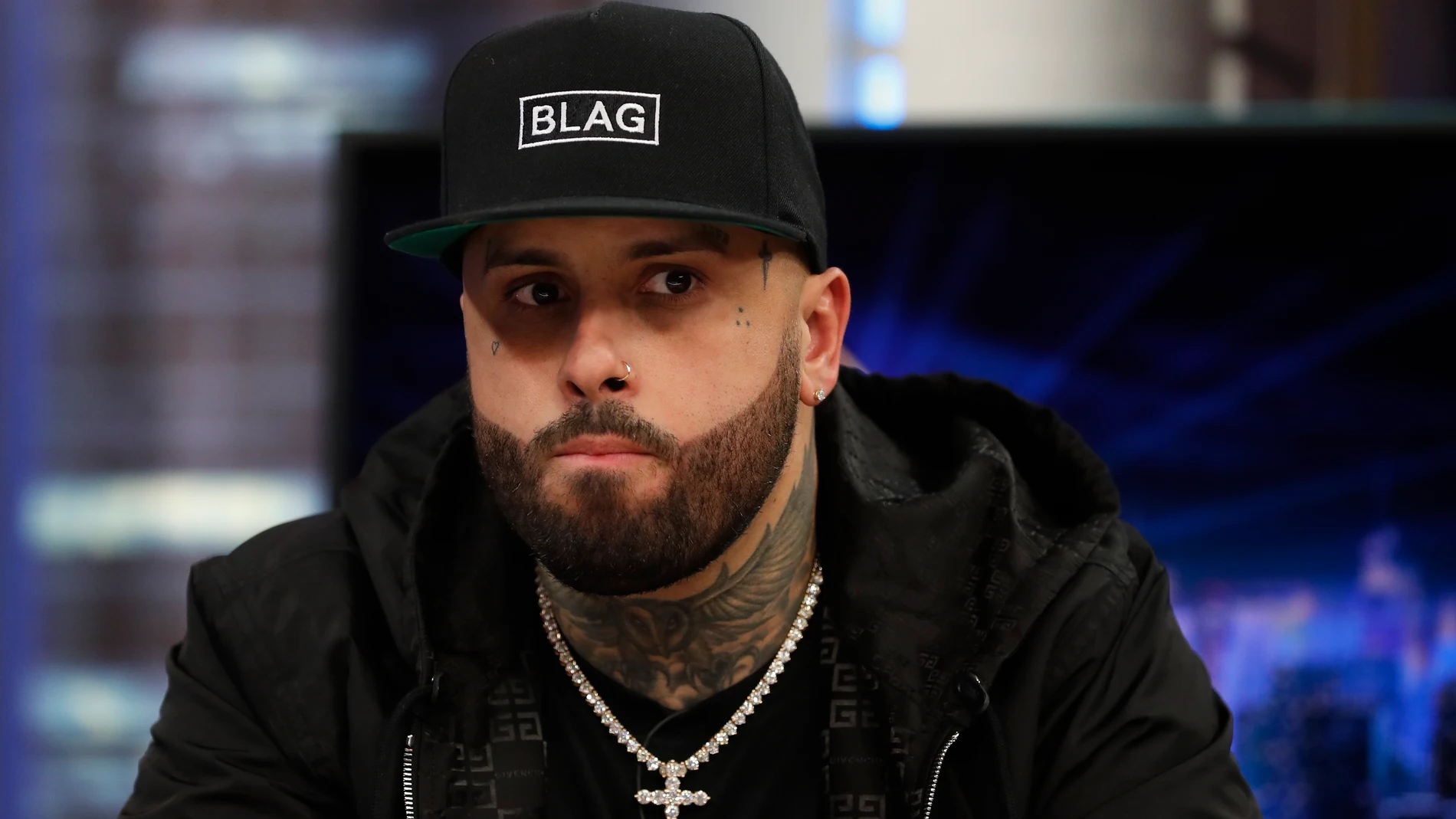 Nicky Jam, durante su visita a 'El Hormiguero' en 2019 Nicky Jam, durante su visita a 'El Hormiguero' en 2019