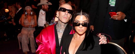 Travis barker y Kourtney Kardashian 