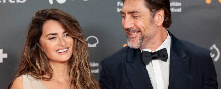 Penélope Cruz y Javier Bardem en el Festival de Cine de San Sebastián