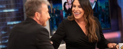 Karla Sofía Gascón en su primera visita a 'El Hormiguero'​ 