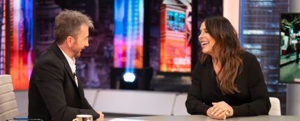Karla Sofía Gascón en su primera visita a 'El Hormiguero'