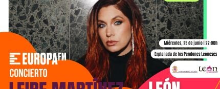 Leire Martínez dará su primer concierto en solitario en León de la mano de Europa FM Leire Martínez dará su primer concierto en solitario en León de la mano de Europa FM